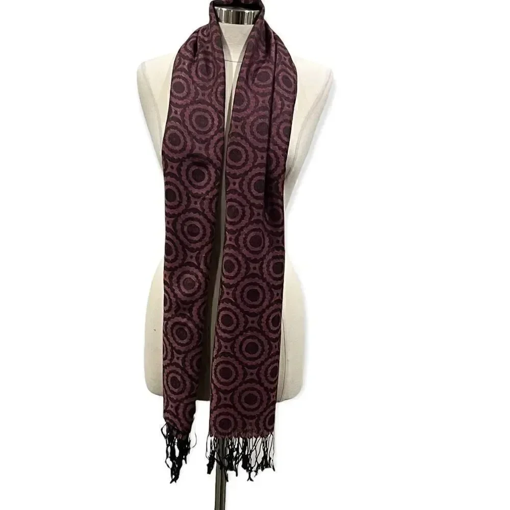 INC International Concepts Jacquard Winter Scarf/Wrap